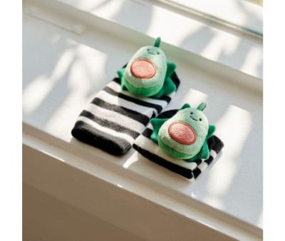 Meias sensoriais Attipas Attisocks Avocado