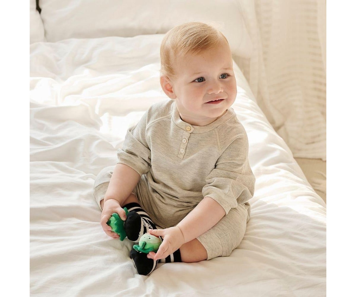 Meias sensoriais Attipas Attisocks Avocado
