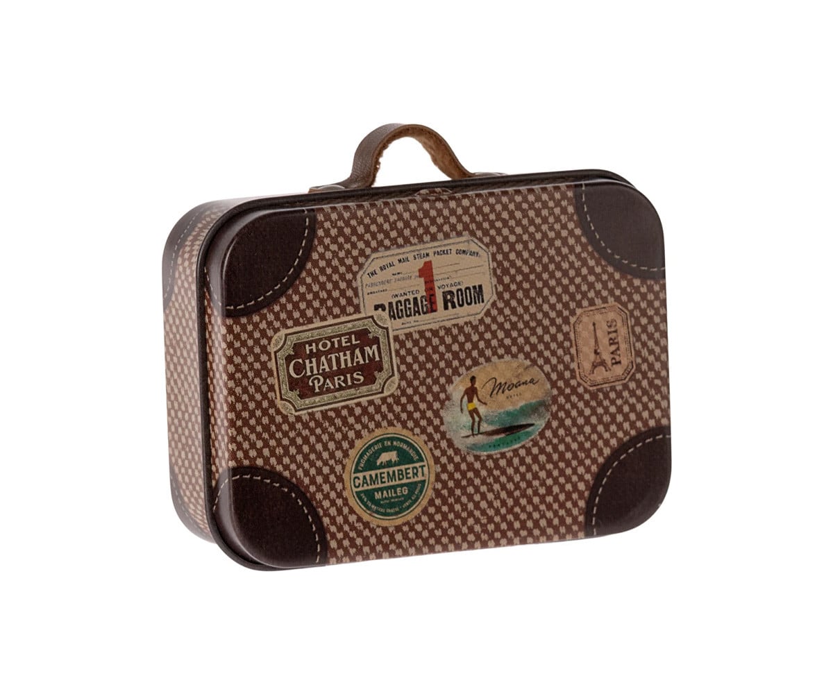 Valigetta Micro in Metallo Brown