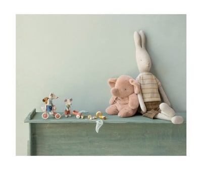 Peluche Medio Plush Vintage Rose Elephant