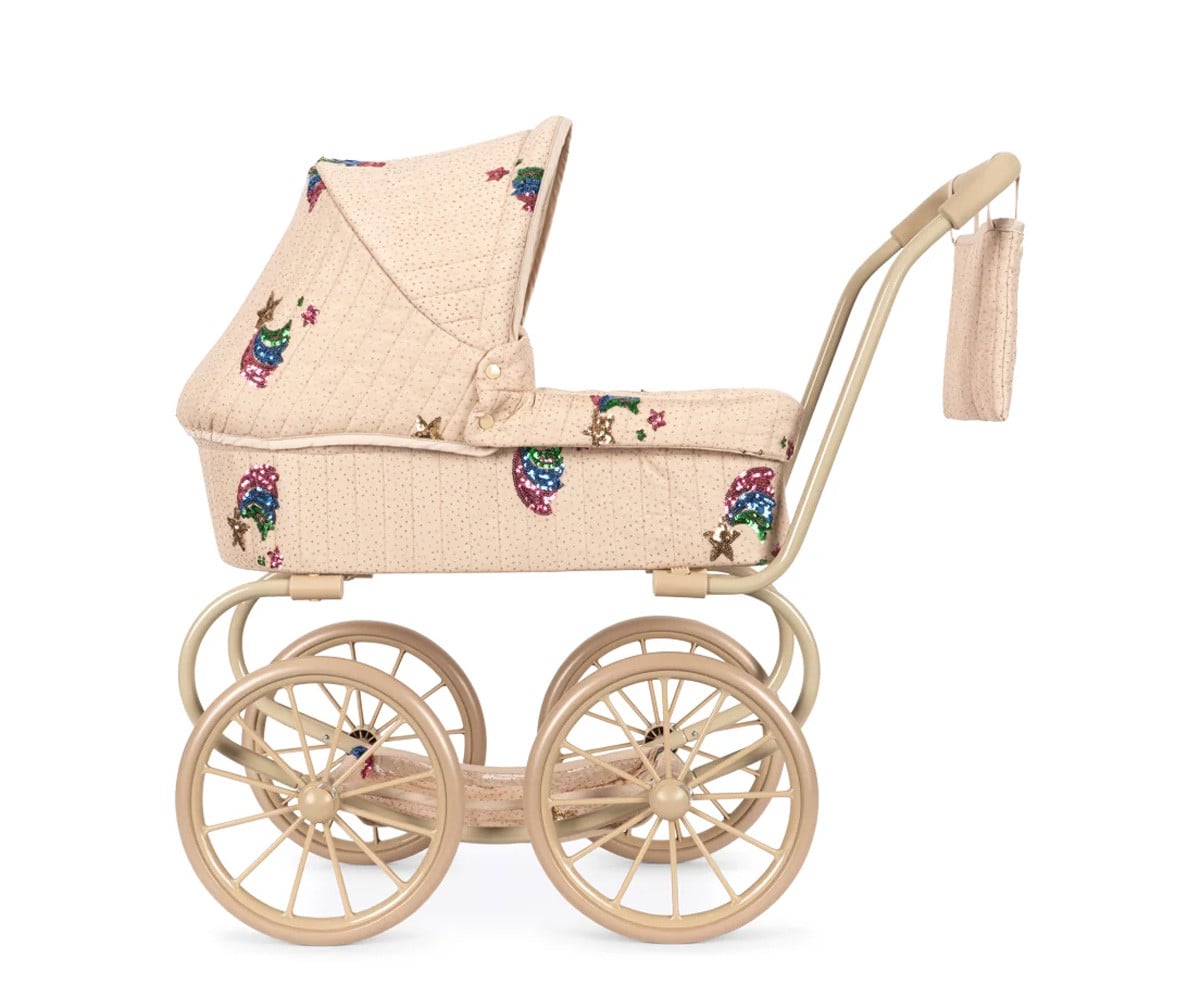 Cochecito de Muñeca Minnie Rainbow Star