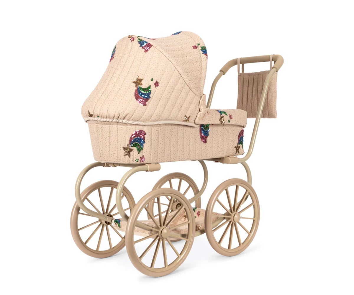Cochecito de Muñeca Minnie Rainbow Star