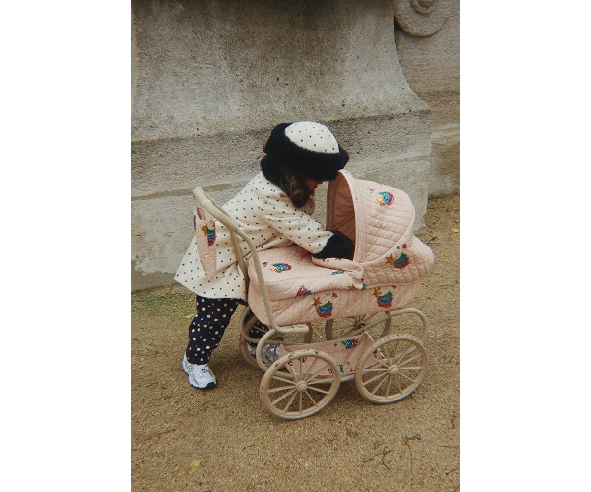Cochecito de Muñeca Minnie Rainbow Star