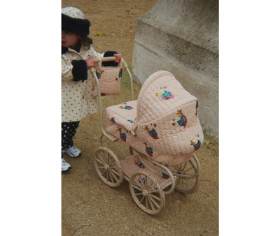 Cochecito de Muñeca Minnie Rainbow Star