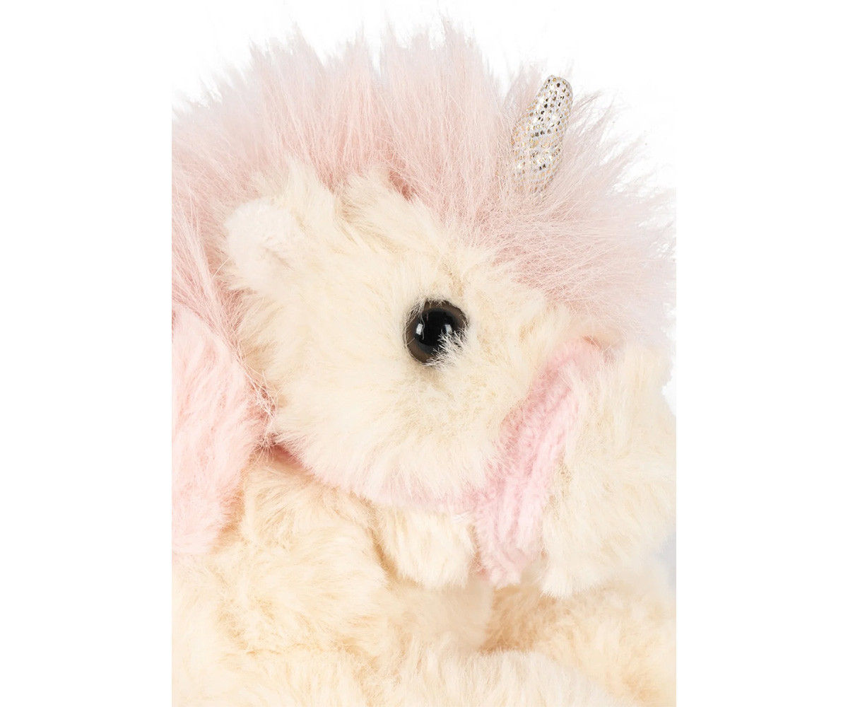 Peluche Sensoriale Unicorn Off White