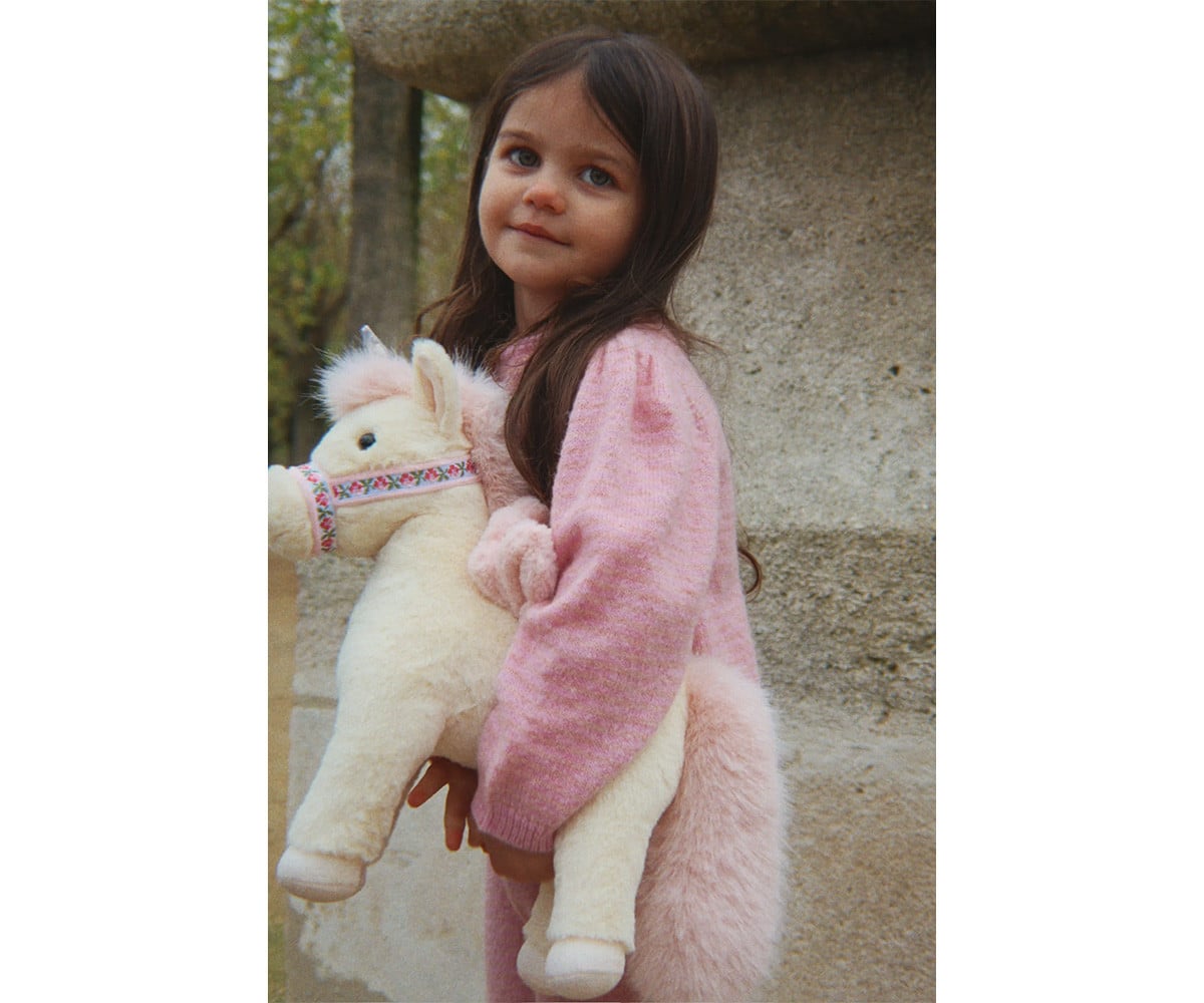 Peluche Starlight Unicorn Off White
