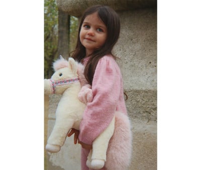Peluche Starlight Unicorn Off White