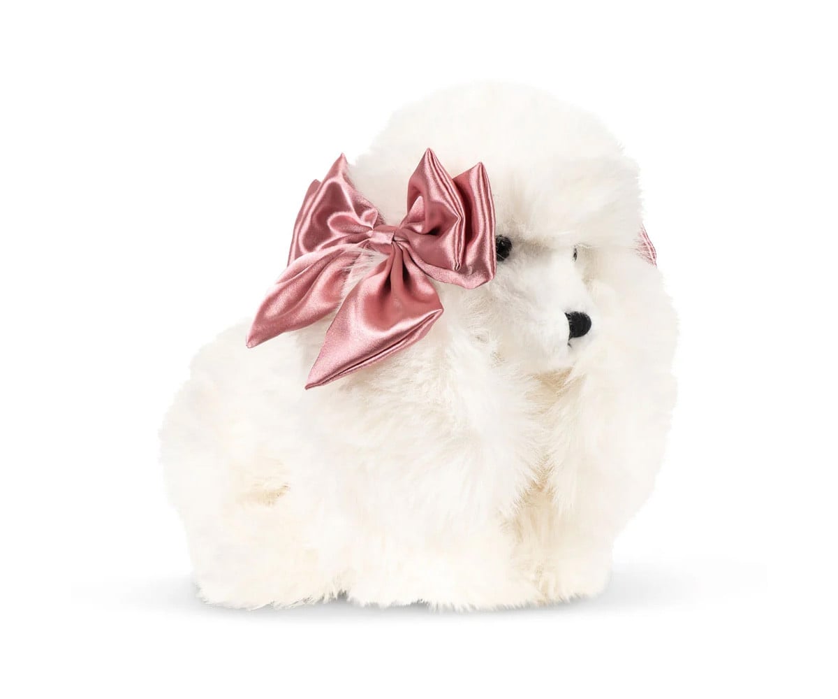 Peluche Cane Spitz Puppy Beige