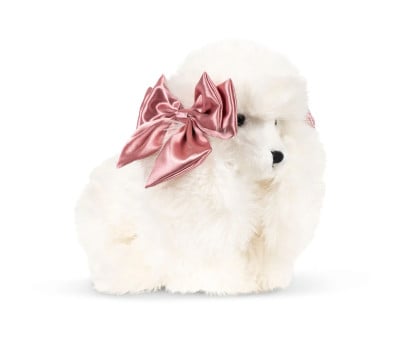 Perro de Peluche Spitz Puppy Beige