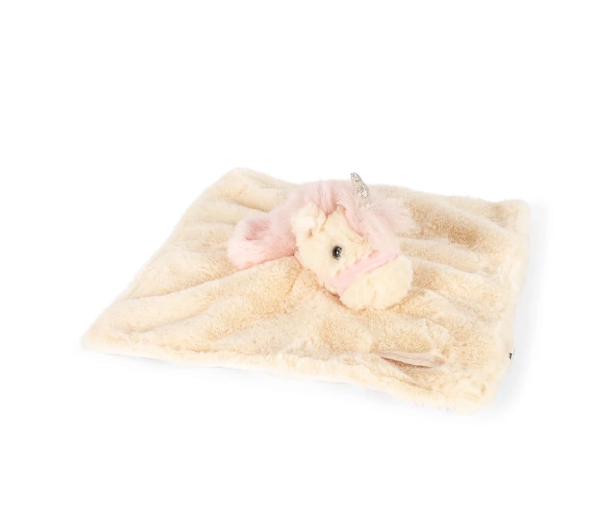 Doudou Sleepy Unicorn Off White