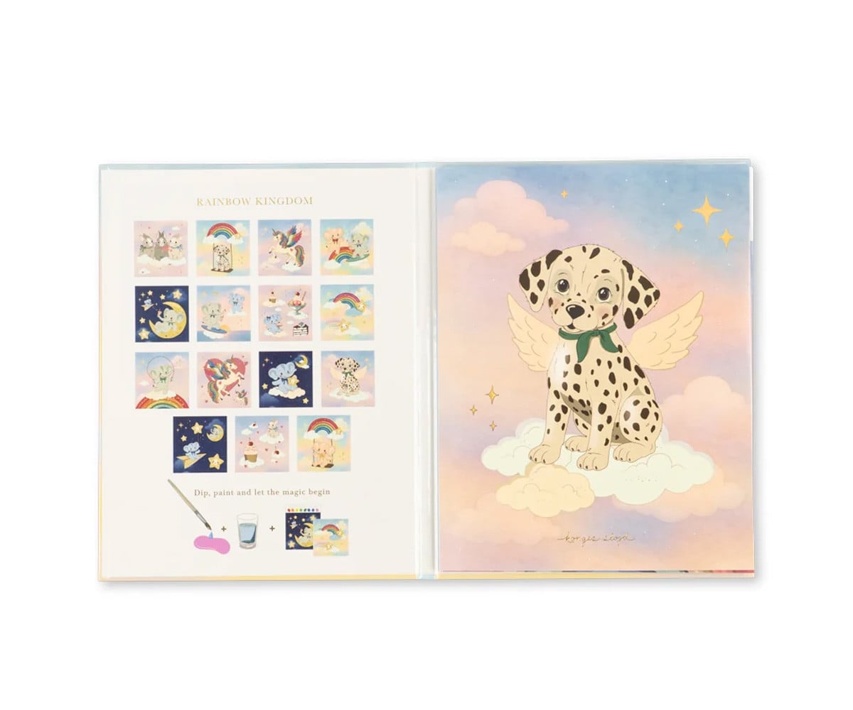 Libro ad Acquerello Rainbow Kingdom Watercolor