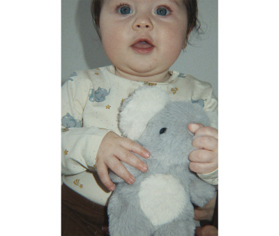 Peluche Sonaglio Sleet Elephant