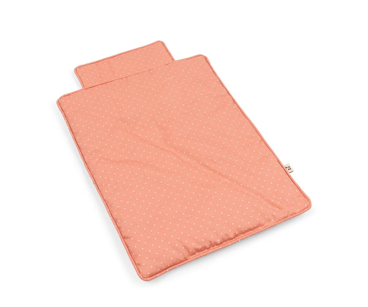Roupa de cama Rose Dot para bonecas