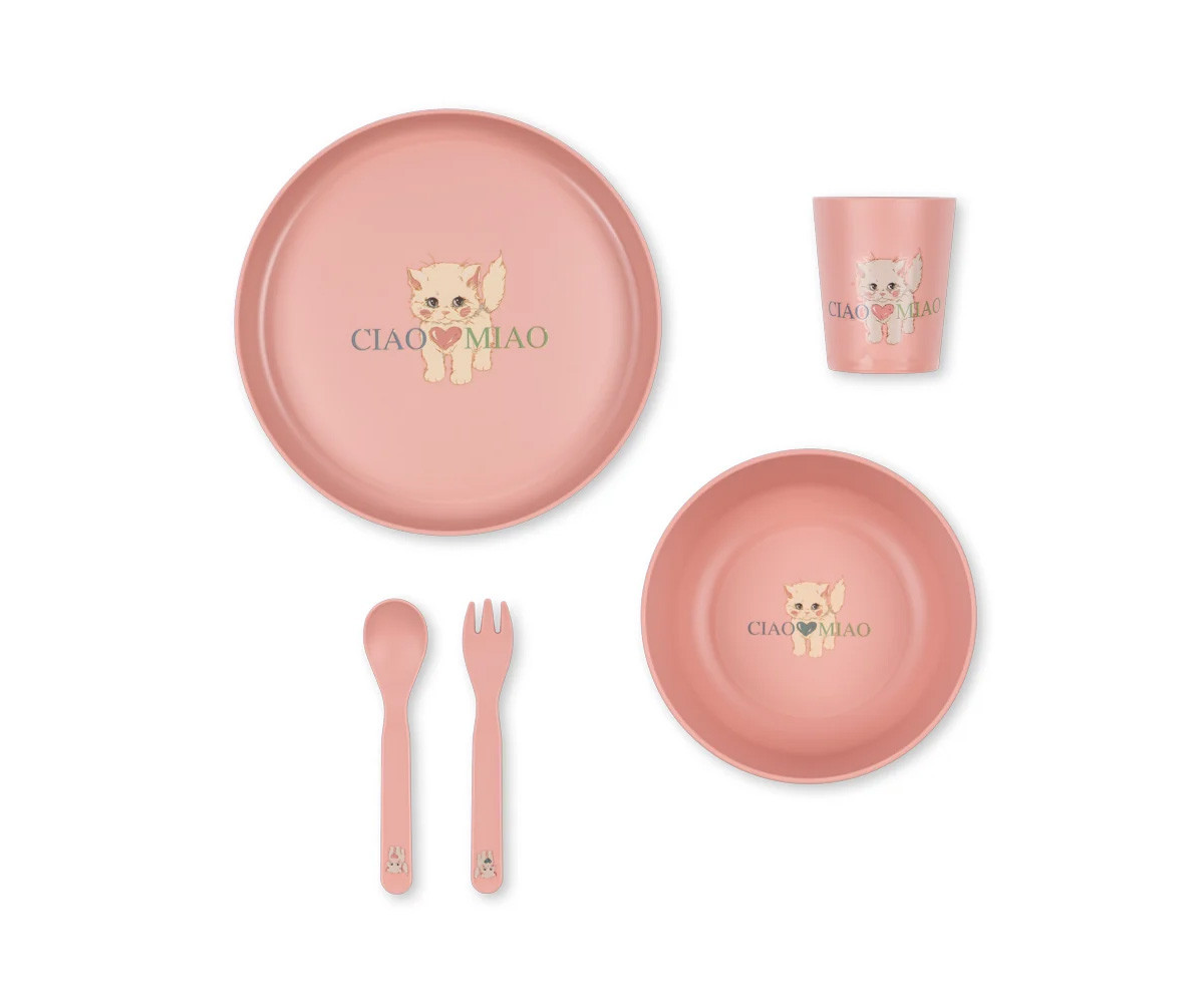 Conjunto de talheres infantis Ciao Miao