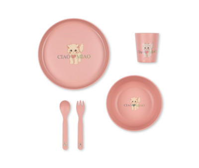 Conjunto de talheres infantis Ciao Miao