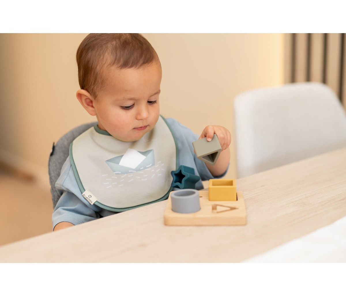 Set 5 Bavagli Impermeabili in Cotone Paper Boat