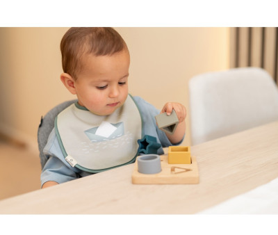 Set 5 Bavagli Impermeabili in Cotone Paper Boat
