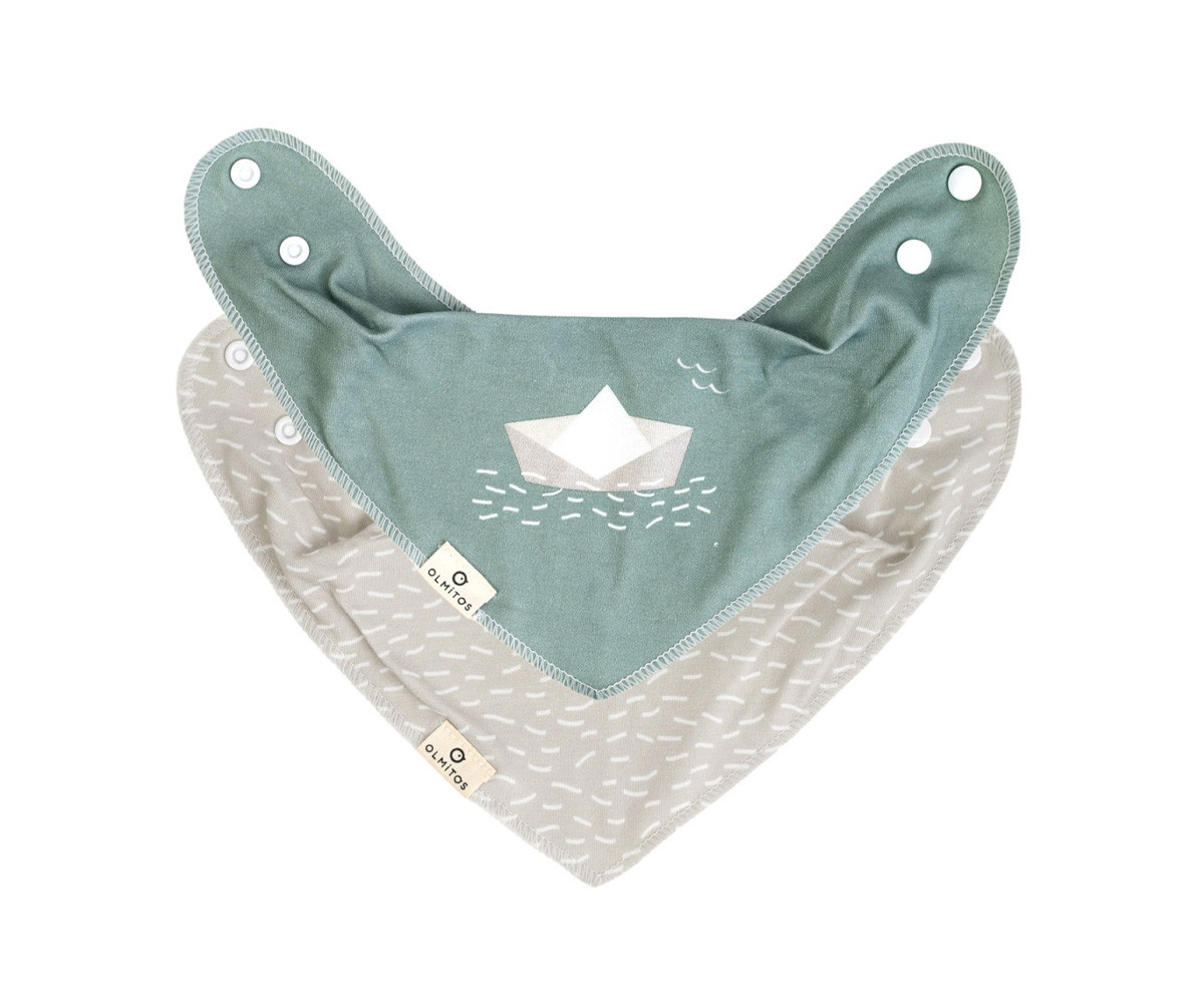 2 Bandane Impermeabili per Bebè Paper Boat