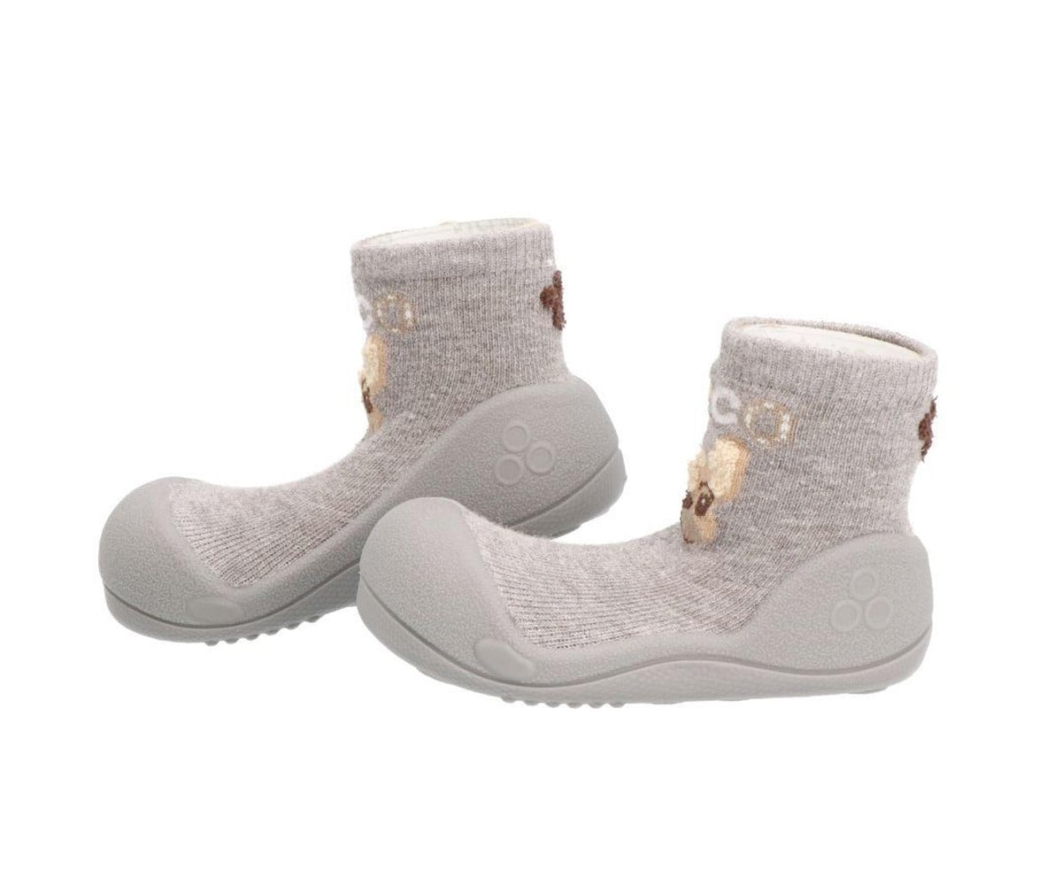 Babbucce Attipas First Steps Zootopia Dog Coco Grey