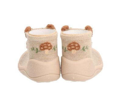 Babbucce Attipas First Steps Zootopia Raccoon Beige