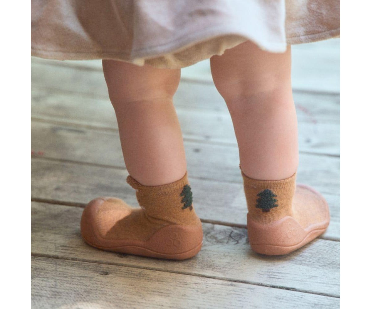 Babbucce Attipas First Steps Zootopia Capybara Brown