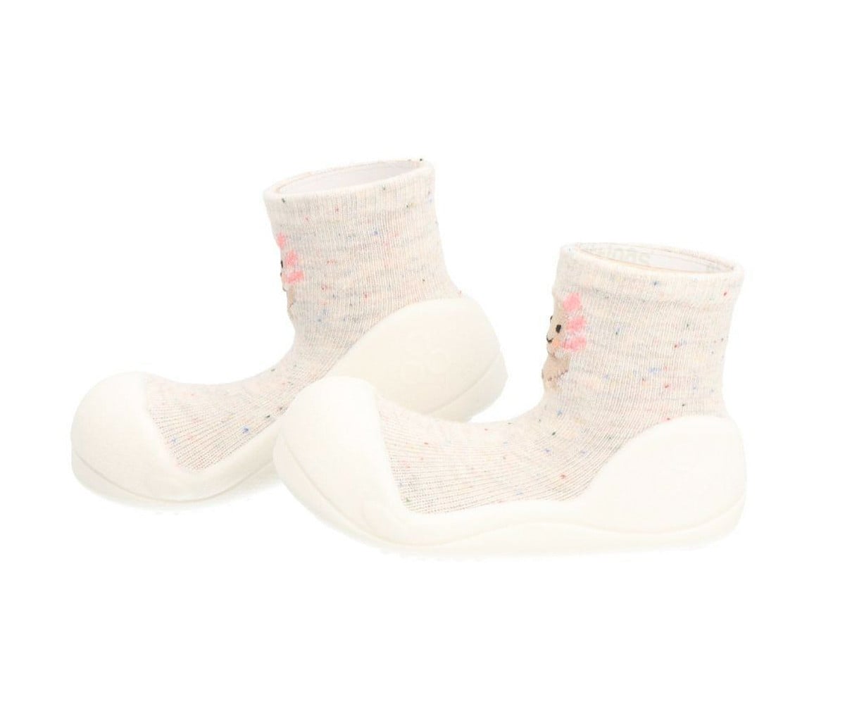 Babbucce Attipas First Steps Zootopia Axolotl Ivory