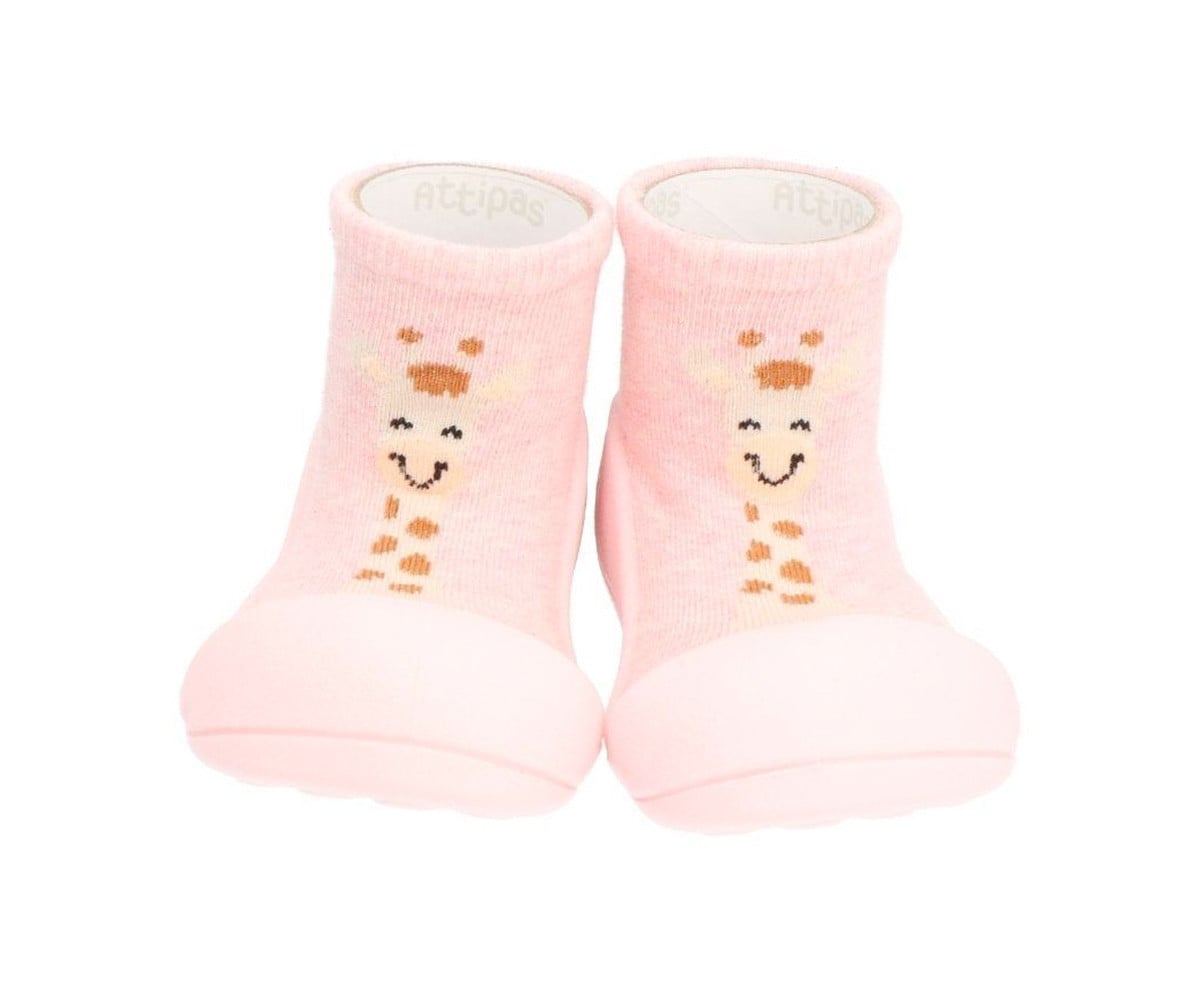 Babbucce Attipas First Steps Zootopia Giraffe Pink