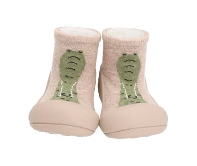 Babbucce Attipas First Steps Zootopia Crococdile Beige