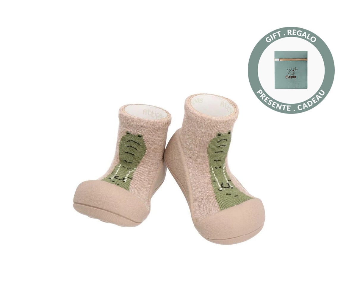 Attipas First Steps Zootopia Crocodile Beige + Sacchetto Gratis