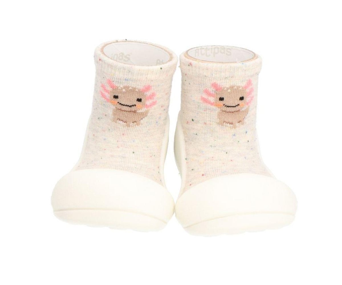 Babbucce Attipas First Steps Zootopia Axolotl Ivory