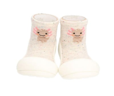 Babbucce Attipas First Steps Zootopia Axolotl Ivory