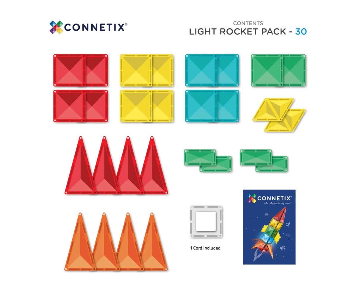 Connetix 30 - Light Rocket Pack