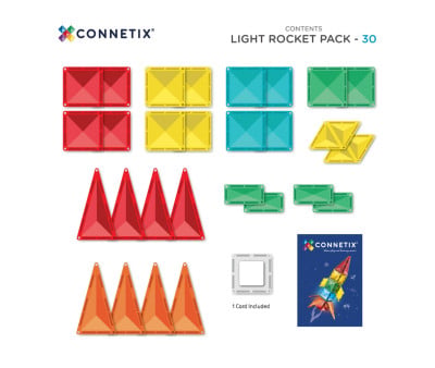 Connetix 30 - Light Rocket Pack