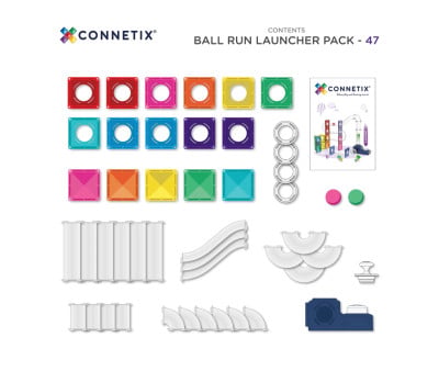 Connetix 47 - Ball Run Launcher Pack