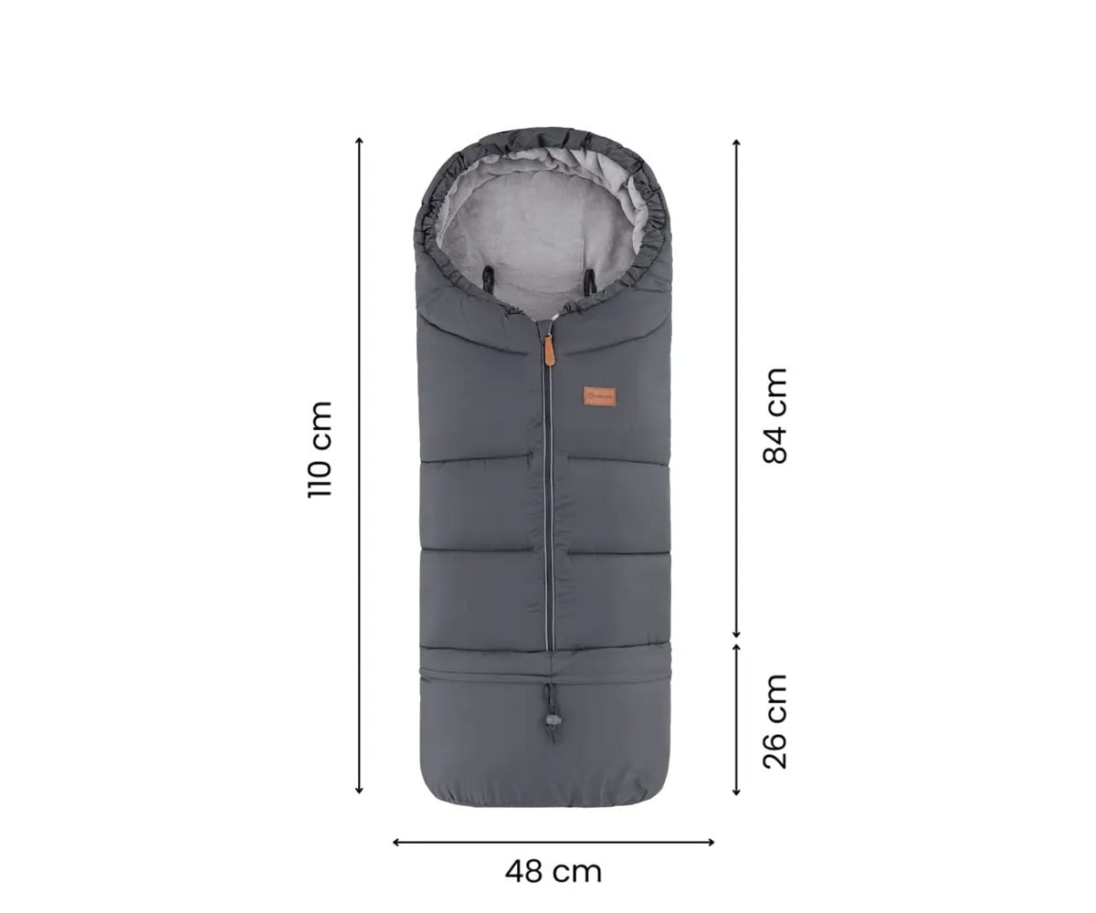 Sacco Passeggino 3 in 1 Jibot Dark Wallnut