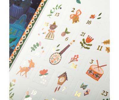 Calendario dell\'Avvento Les Minouchkas con Luce Raccontastorie
