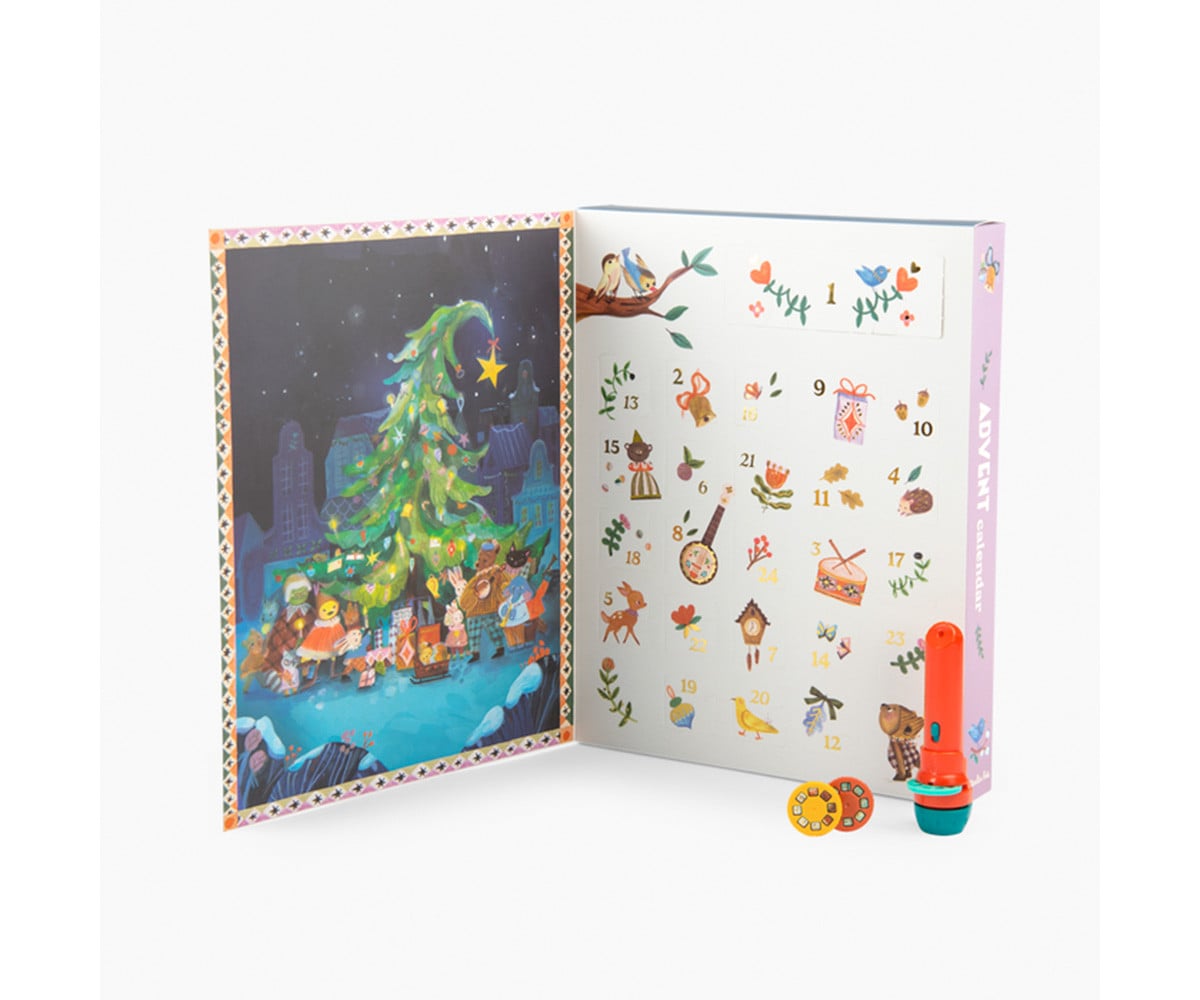 Calendario dell\'Avvento Les Minouchkas con Luce Raccontastorie