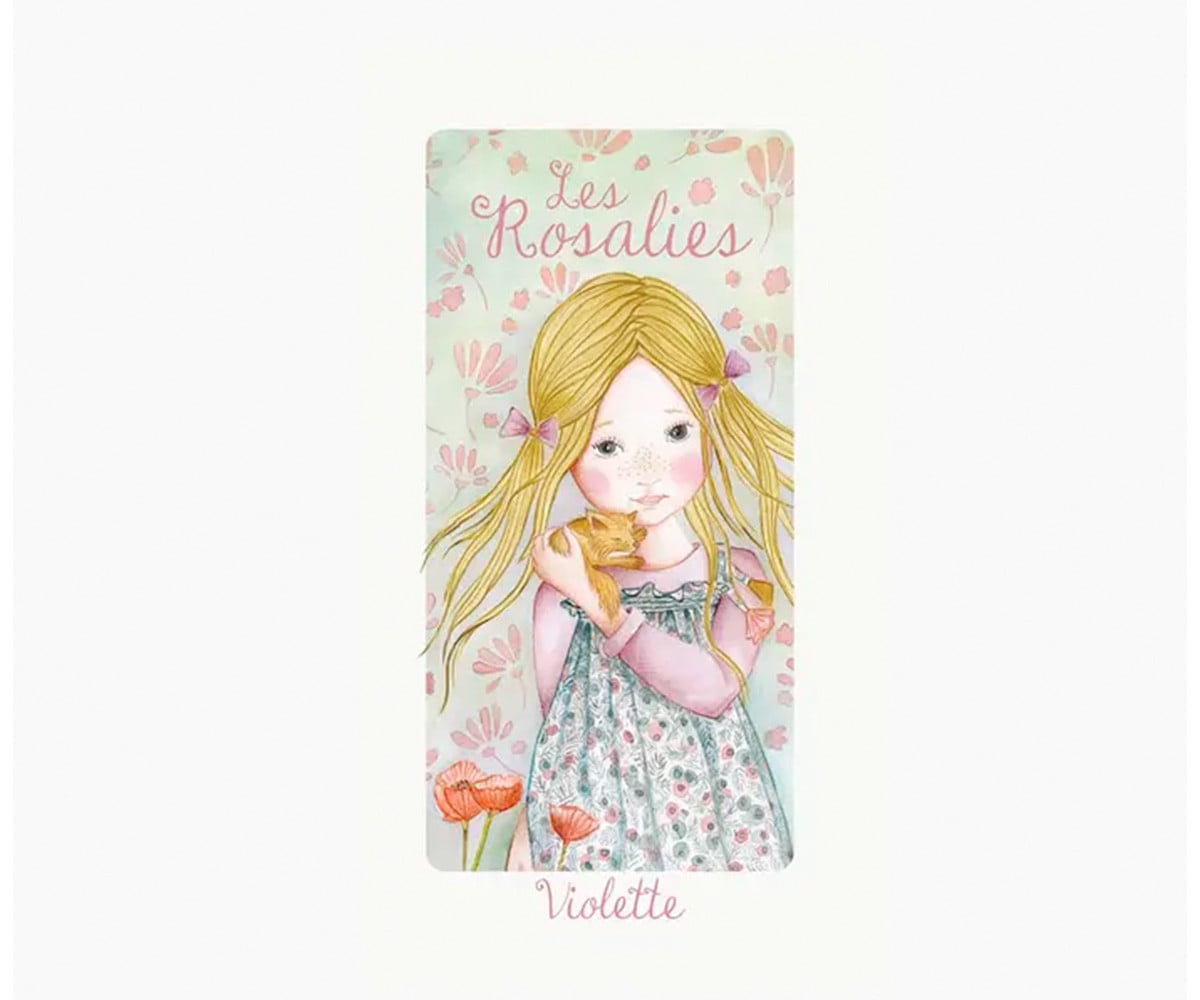 Bambola di Pezza Violette 45 cm Les Rosalies
