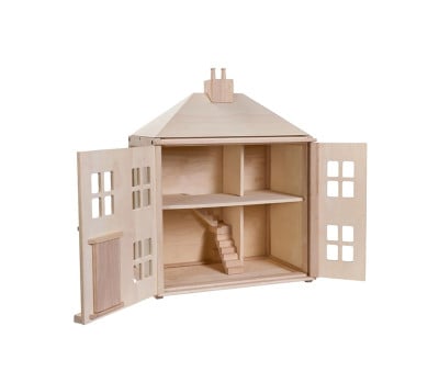 Casa de Muñecas de Madera Georgiana