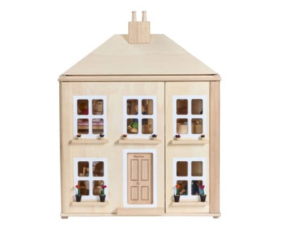 Casa de Muñecas de Madera Georgiana