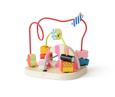 Juego de Motricidad Laberinto Bead Frame Swedish Candy
