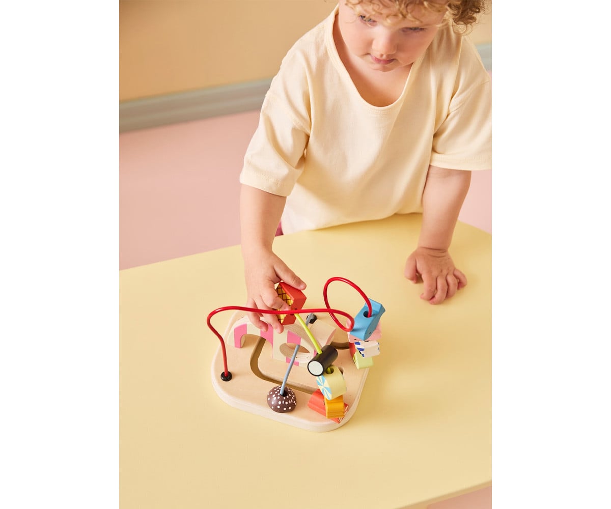Juego de Motricidad Laberinto Bead Frame Swedish Candy
