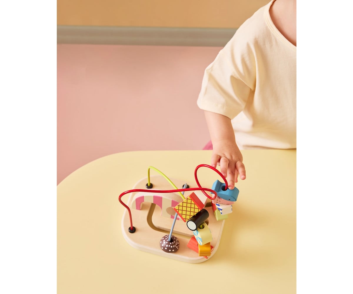 Juego de Motricidad Laberinto Bead Frame Swedish Candy