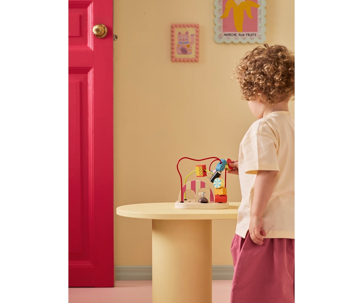 Juego de Motricidad Laberinto Bead Frame Swedish Candy