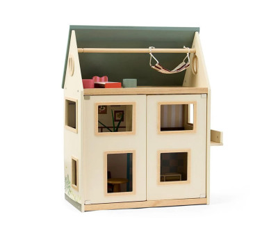 Casa de Muñecas de Madera Aiden