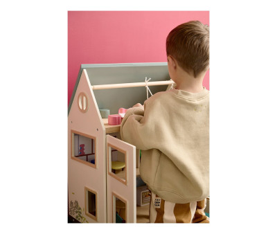 Casa de Muñecas de Madera Aiden