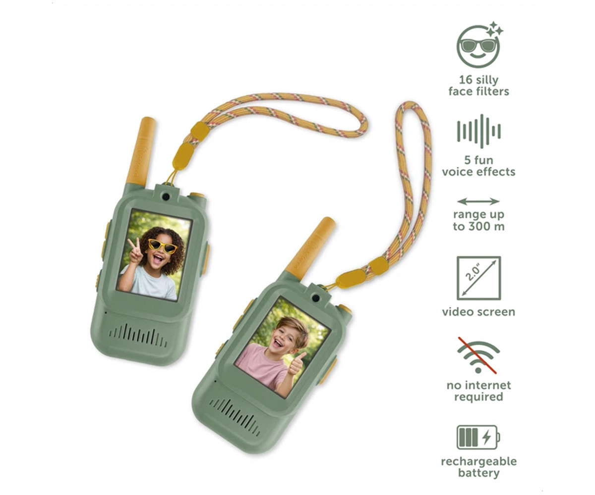 Video Walkie Talkie Infantil Green
