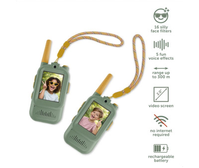 Video Walkie Talkie Infantil Green