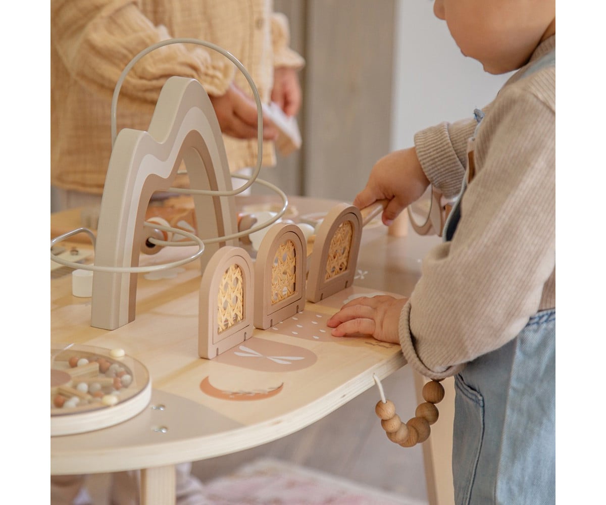 Mesa de Actividades de Madera Nougat