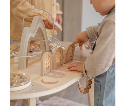 Mesa de Actividades de Madera Nougat